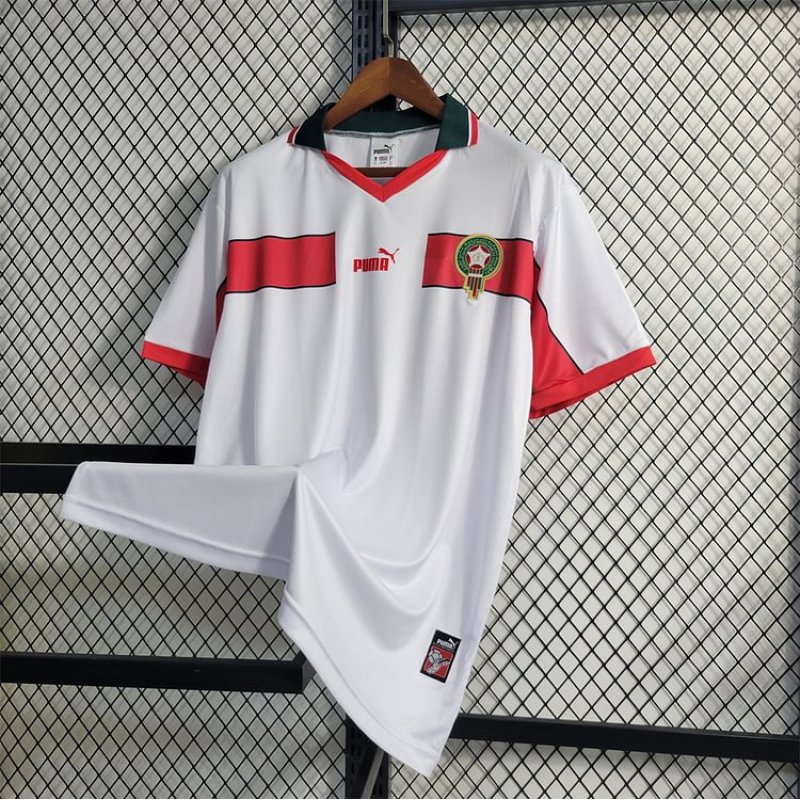1988 Morocco Retro Away Football Jersey