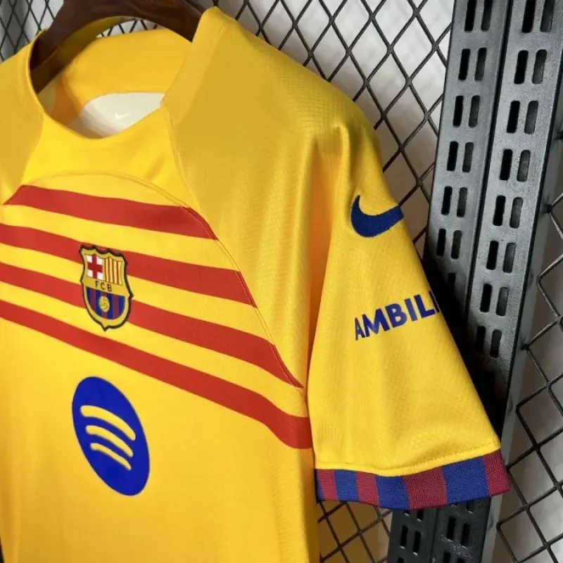 Barcelona Yellow Kit 24/25 Football Jersey