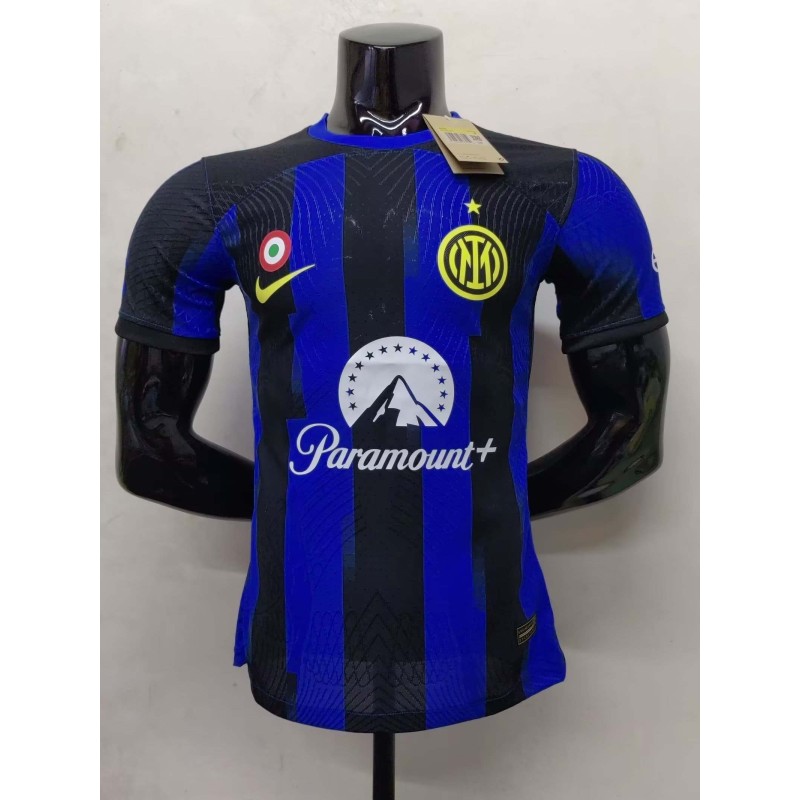 2023/2024 Player Version Inter Milan Home Football Jersey1:1 Quality Thai