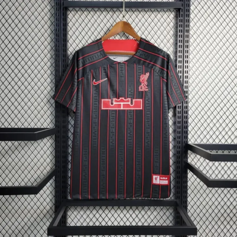 Camisa Liverpool 'Lebron James' 2023 Nike Torcedor Masculina