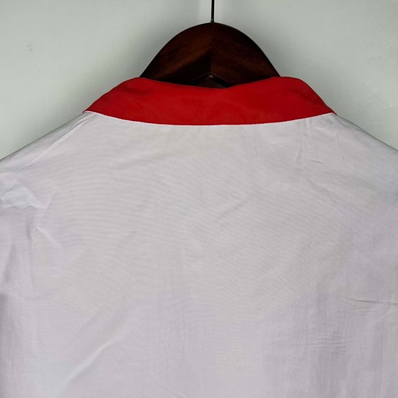 2023/2024 Ajax Reversible WindbreakerRed-WhiteSoccer Jersey 1:1 Thai Quality