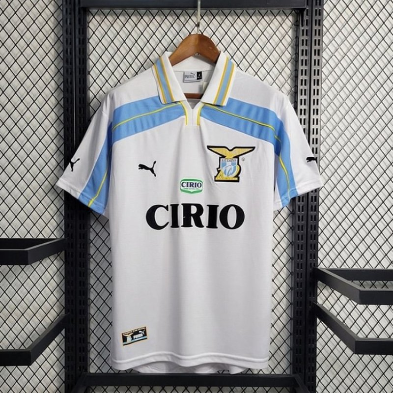 99-00 Retro Lazio Away Soccer Jersey 1:1 Thai Quality