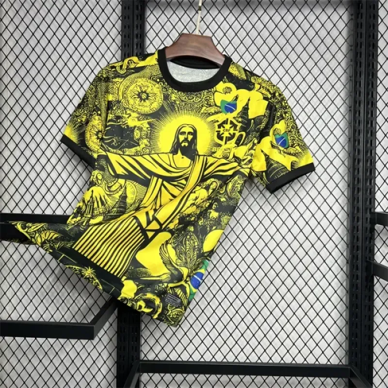Brazil 24/25 Jesus Special Edition Jersey (Yellow)