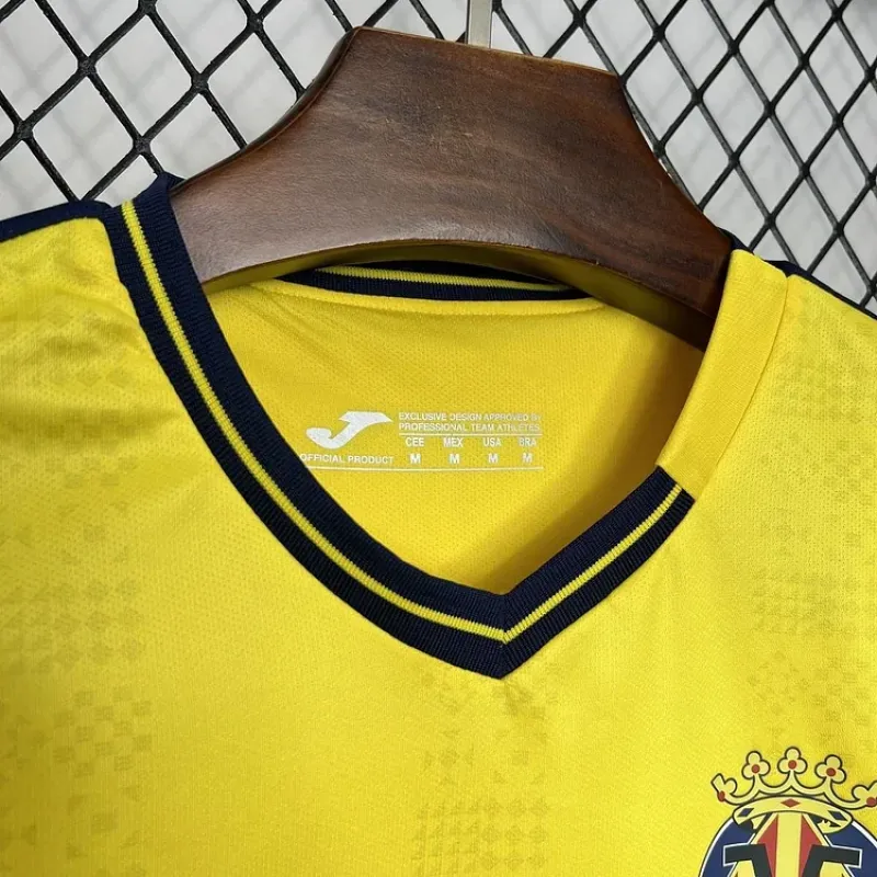 2024/2025 Villarreal Home Football Shirt 1:1 Thai Quality