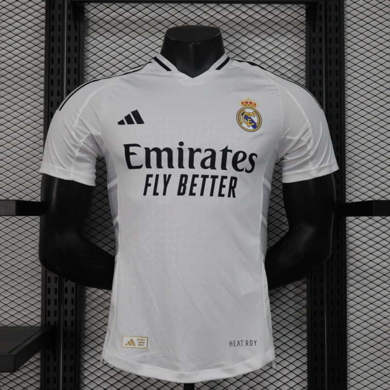 2024/2025 Player Version Real Madrid Home Football Shirt 1:1 Thai Quality