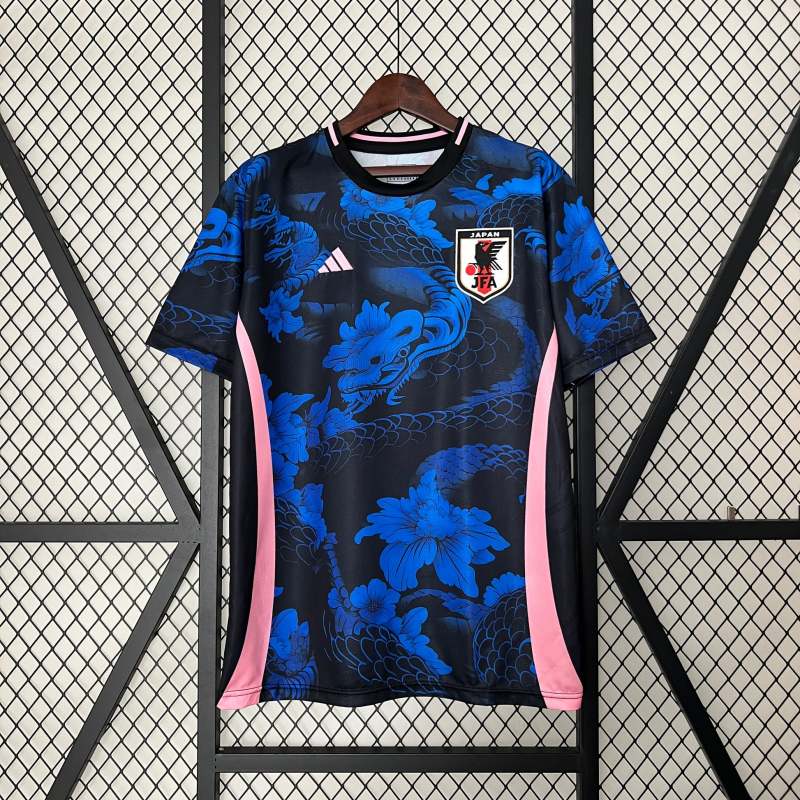 2024 Japan Blue Dragon Pattern Special Edition Soccer Jersey