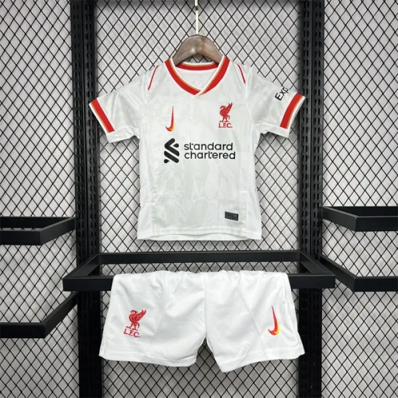 2024/2025 Liverpool Away Soccer Jersey 1:1 Thai Quality Kids Size