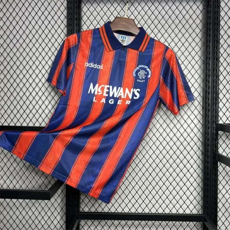 Retro Rangers Away Kit 1993 1994 Football Jersey