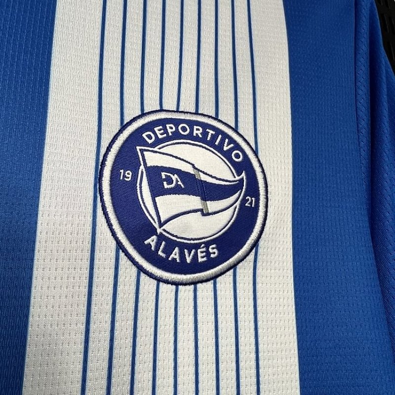 24/25  Deportivo Alavés Home Football Jersey