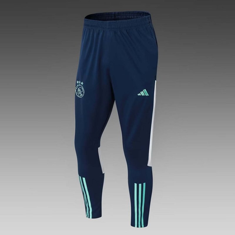 2023/2024 Ajax Half-Pull Training Suit Royal blue Football Shirt 1:1 Thai Quality Set