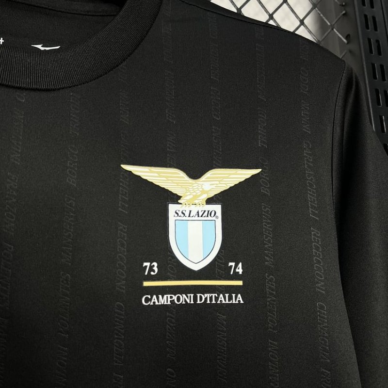 Lazio 50th Anniversary Champions Edition Black Jersey