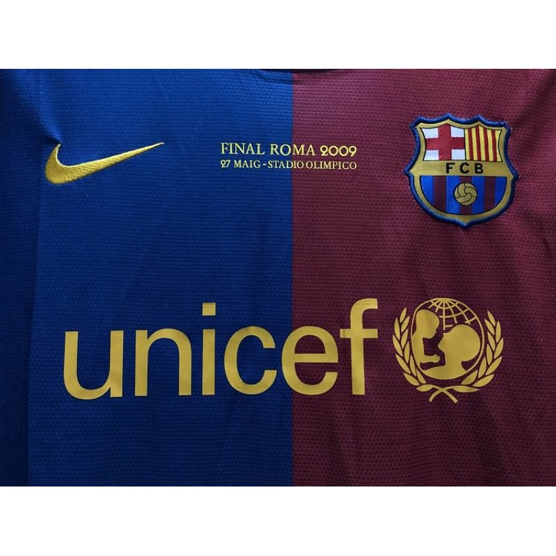 2008/2009 Retro Barcelona Football Shirt Home Champions League 1:1 Thai Quality