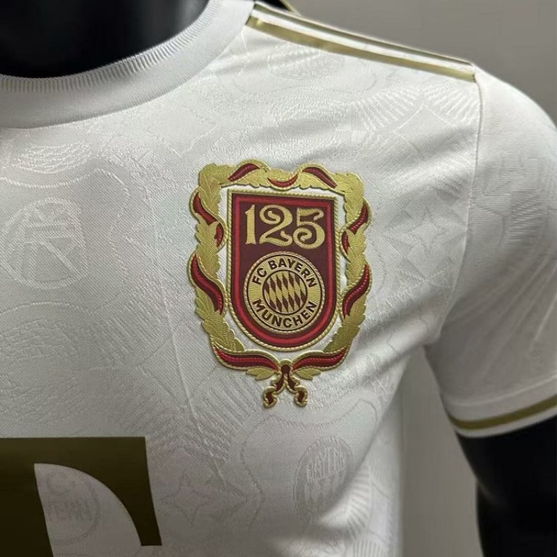 Player Edition - Bayern 125th Anniversary White Jersey
