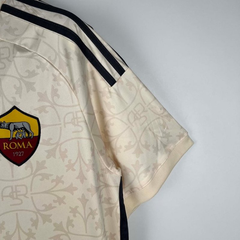 2023/2024  Roma Away Soccer Jersey 1:1 Thai QualityNo sponsor