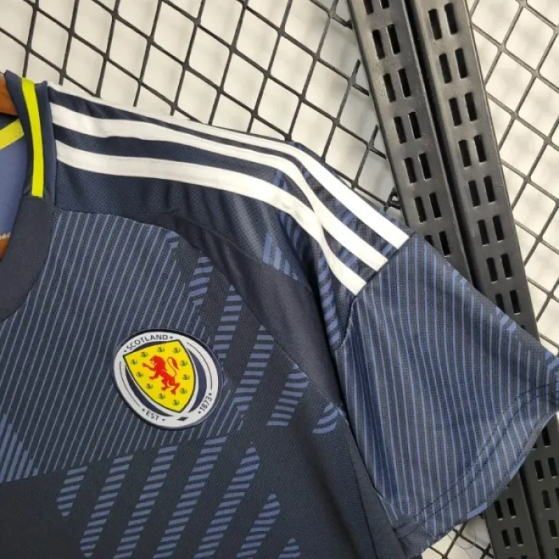 2023 Scotland 150th Anniversary Edition Navy Blue Football Shirt