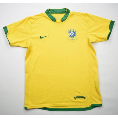 2002 Retro Brazil Soccer Jersey Home