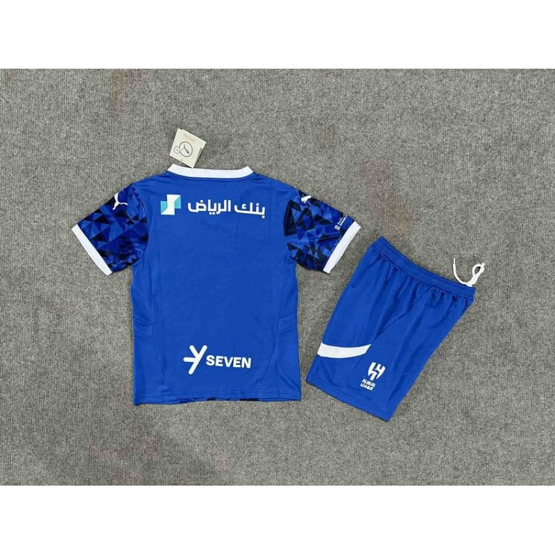 24/25 Al-Hilal Saudi Home Football Shirt Kids Size