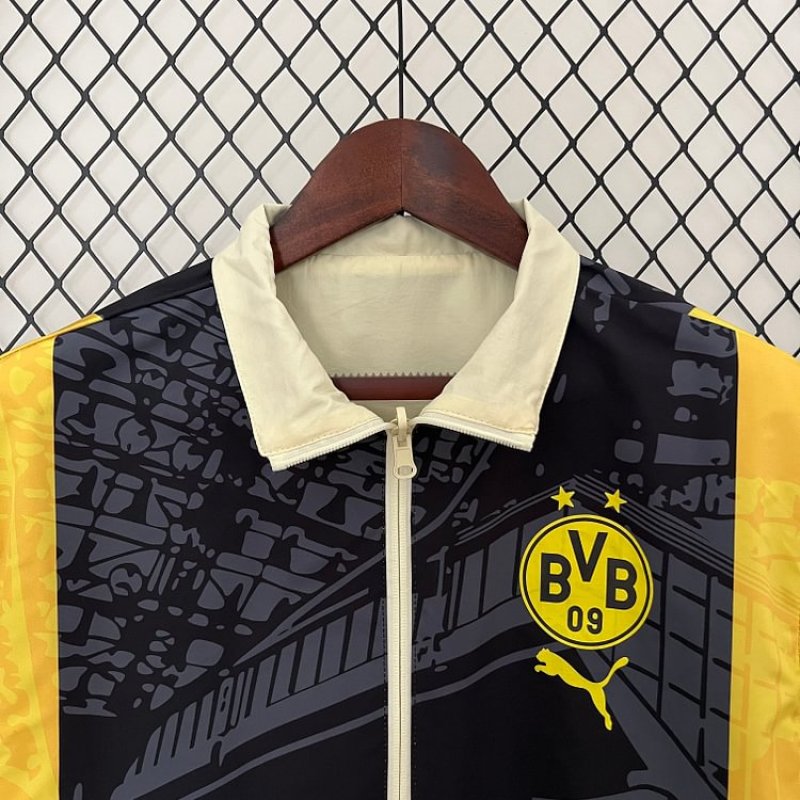 24/25 Dortmund Reversible Windbreaker Football Shirt