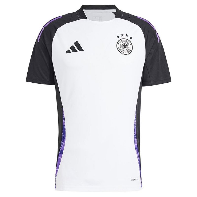 2022 France Half-Pull Training Suit White Football Shirt Set