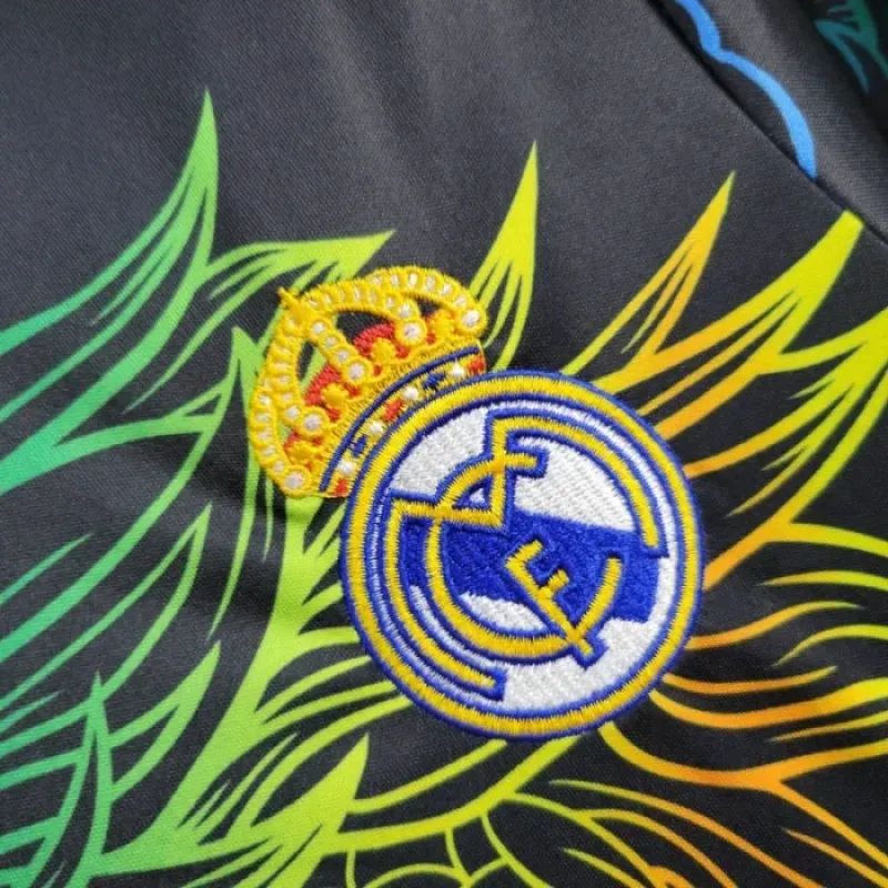 Real Madrid 24/25 Dragon Football Jersey (Black)