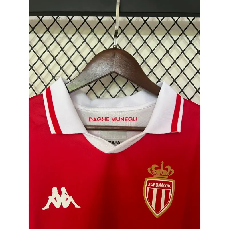 2024/2025 AS Monaco Home Football Jersey