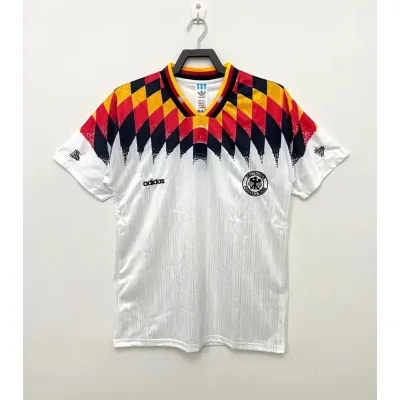 1990 Retro Soccer Jersey Germany Home