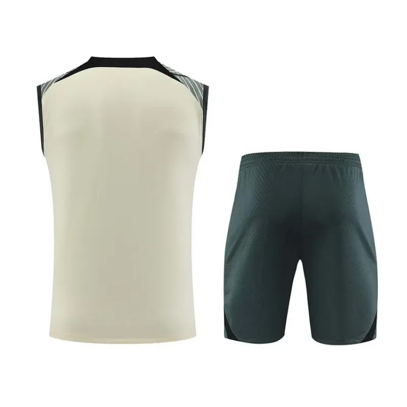 2023/2024 Barcelona Sleeveless Training Wear  Football Shirt 1:1 Thai Quality