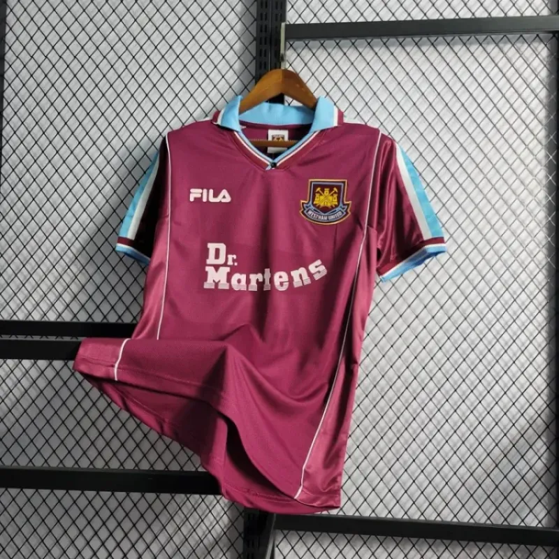 1999/2000 Vintage West Ham United Home Football Shirt