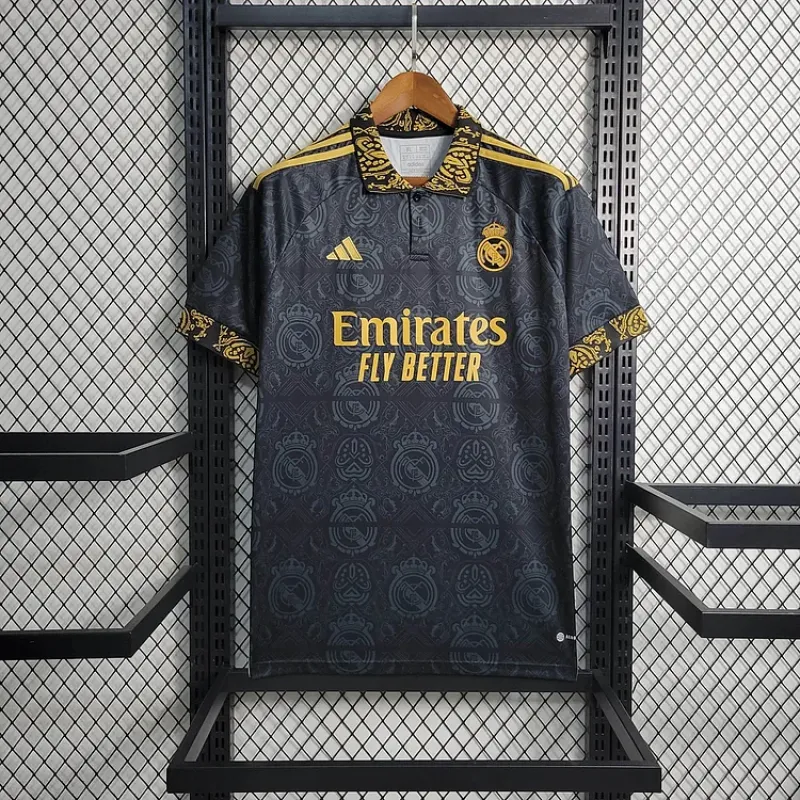 2023/2024 Real Madrid Concept Edition Black Shirt