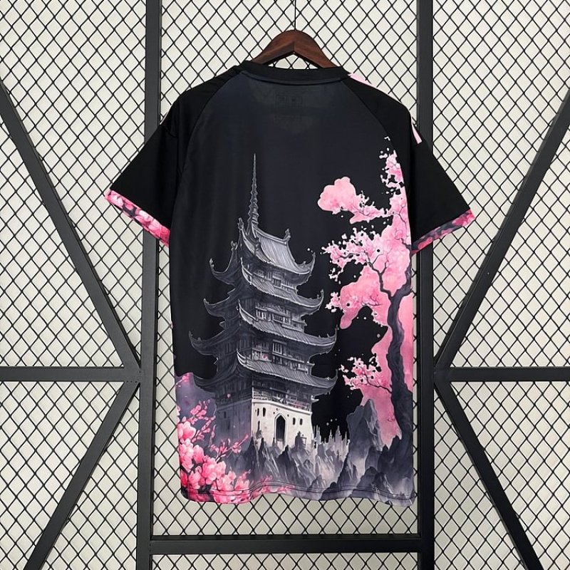 2024 Japan Pink Chinese dragon Special Edition Soccer Jersey