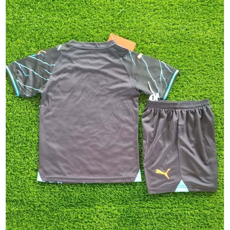 2023/2024 Manchester City Third Away Football Shirt 1:1 Thai Quality Kids Size