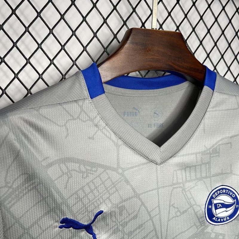 24/25  Deportivo Alavés Away Football Jersey