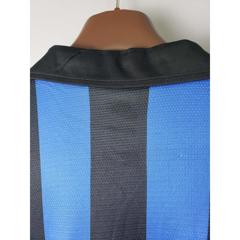 1998/1999 Retro Long Sleeve Internazionale Milan Home Football Jersey 1:1 Thai Quality