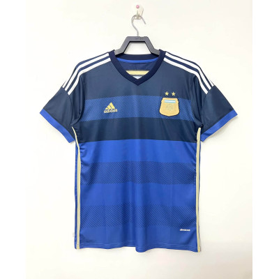 2014 Retro Argentina National Team Away Jersey