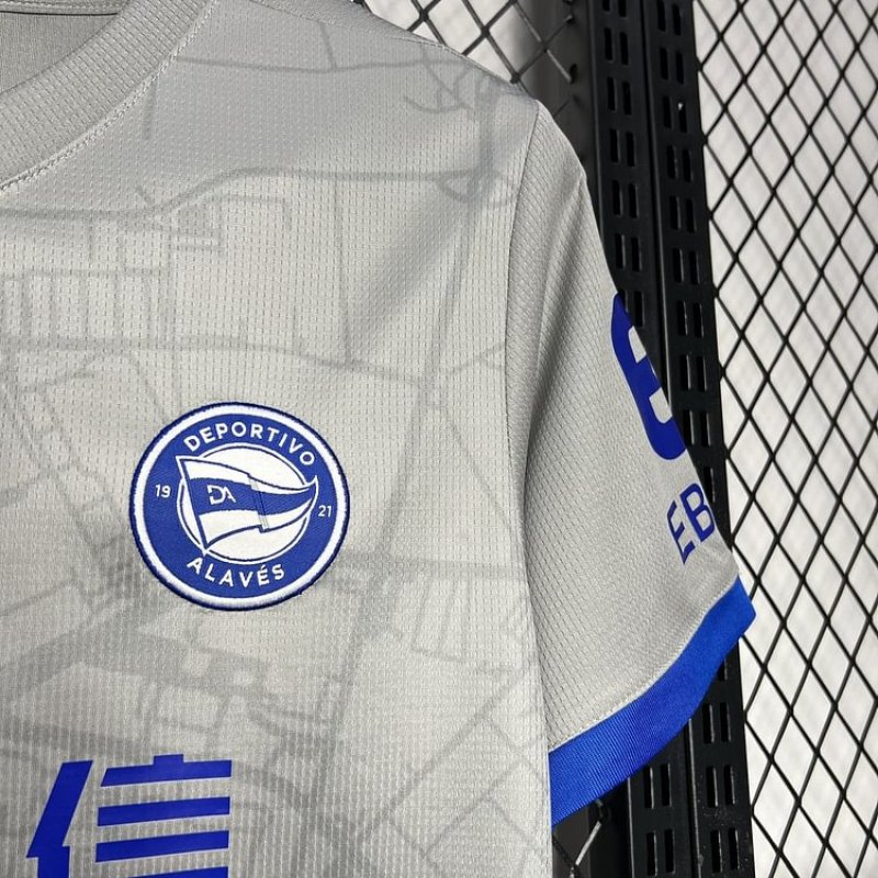 24/25  Deportivo Alavés Away Football Jersey