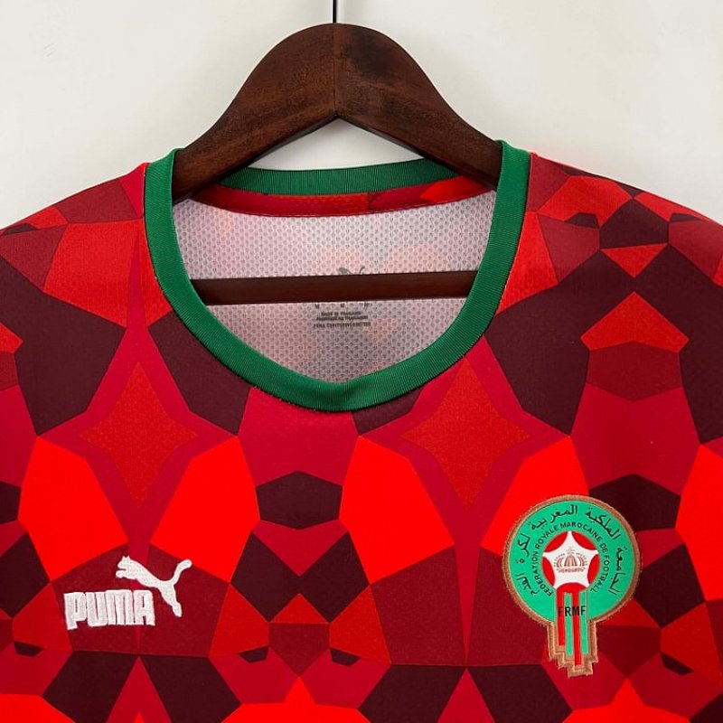 2023/2024 Morocco National Team Home Football Shirt 1:1 Thai Quality