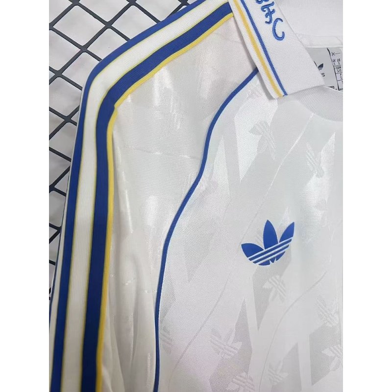 Leeds United 24/25 Retro Long Sleeve Shirt