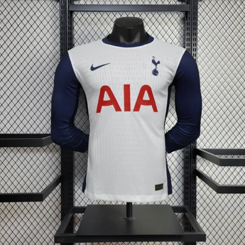 Player Version Tottenham Hotspur Home Kit 24/25 Football Jersey Long Sleeves Jersey