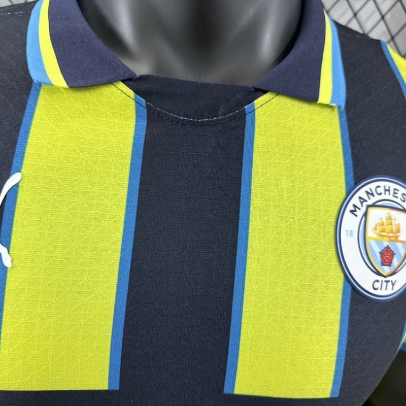 2024-2025 Manchester City Away Player's Edition Shirt 1:1 Thailand Quality
