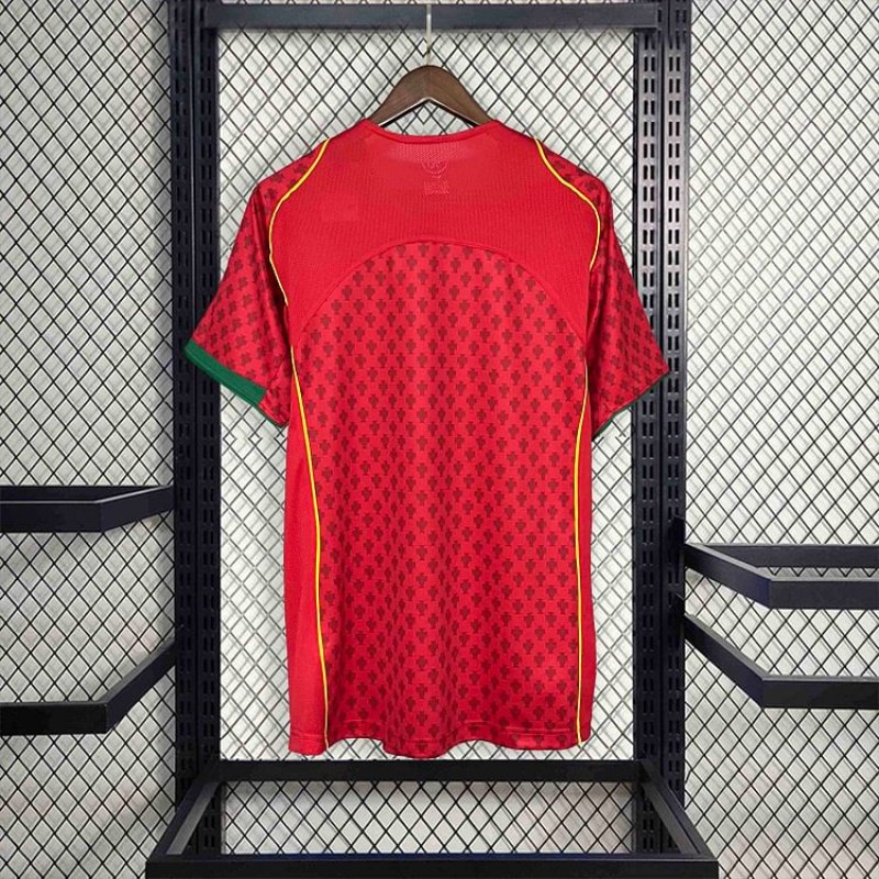 Nike Portugal Euro 2004 Remake Retro Portugal Home Football Shirt