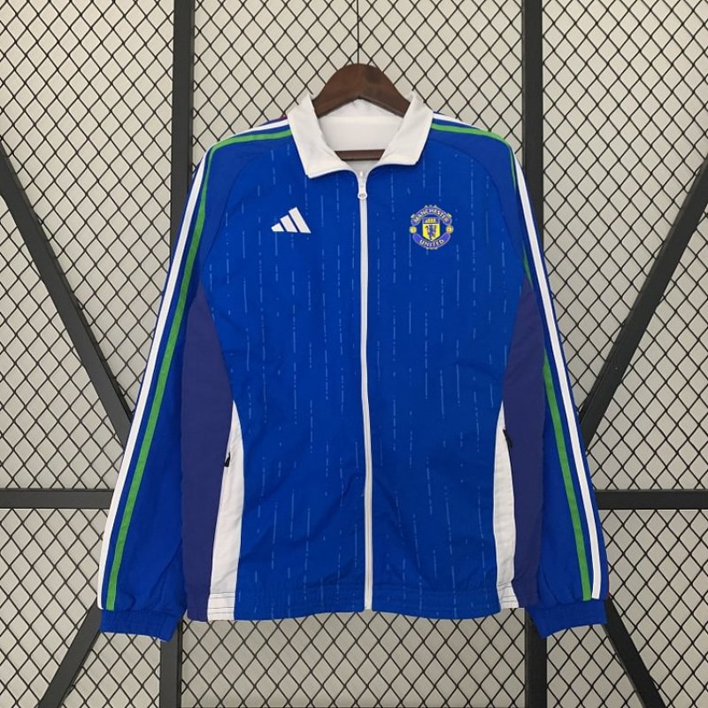 2024-2025 Manchester United Trench Coat Reversible Jersey 1:1 Thai quality