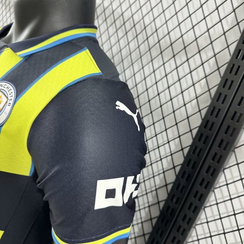 2024-2025 Manchester City Away Player's Edition Shirt 1:1 Thailand Quality
