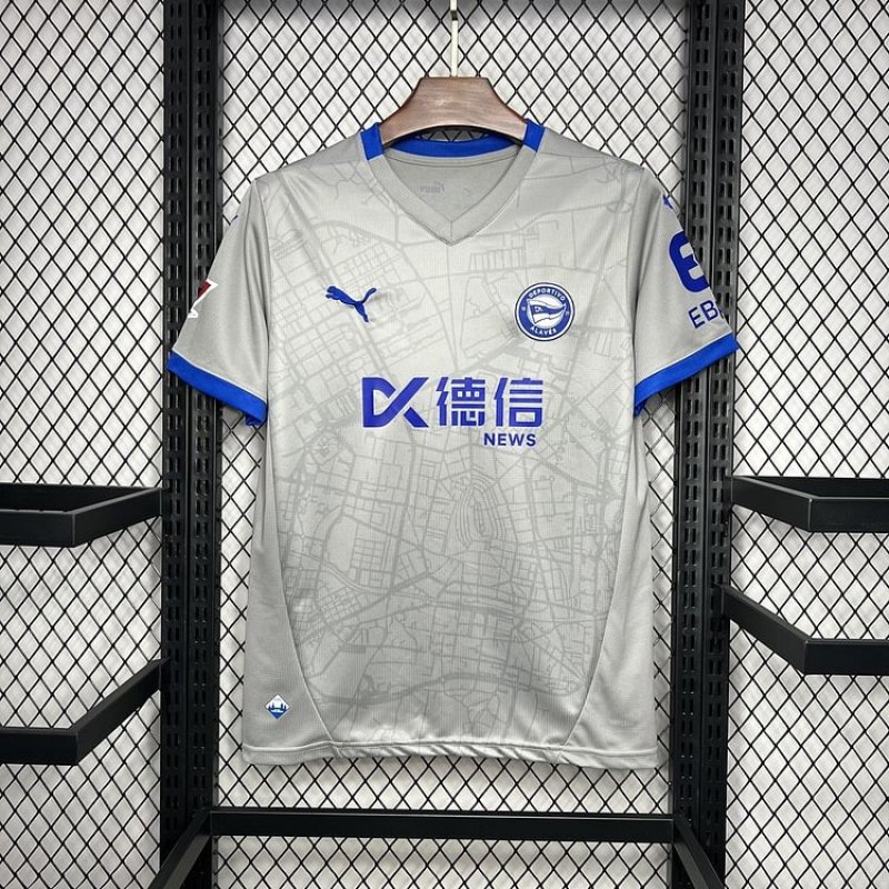 24/25  Deportivo Alavés Away Football Jersey