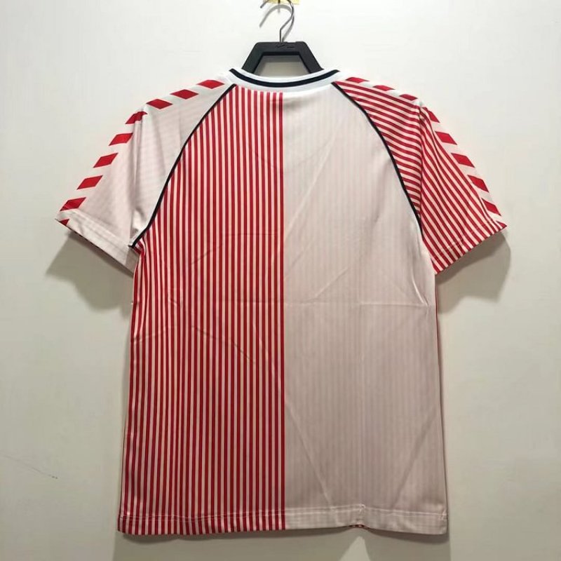 1986 Retro Denmark Away Soccer Shirt