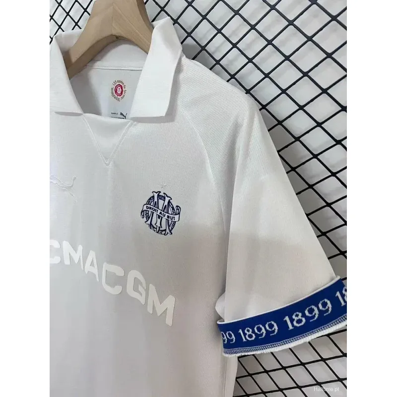 Marseille 24/25 White 125th Anniversary Jersey