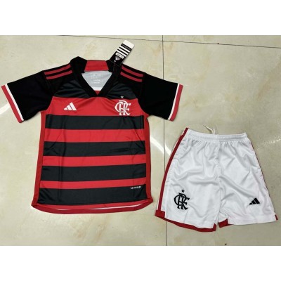 2024/2025 Flamengo Home Jersey 1:1 Thai Quality Kids Size