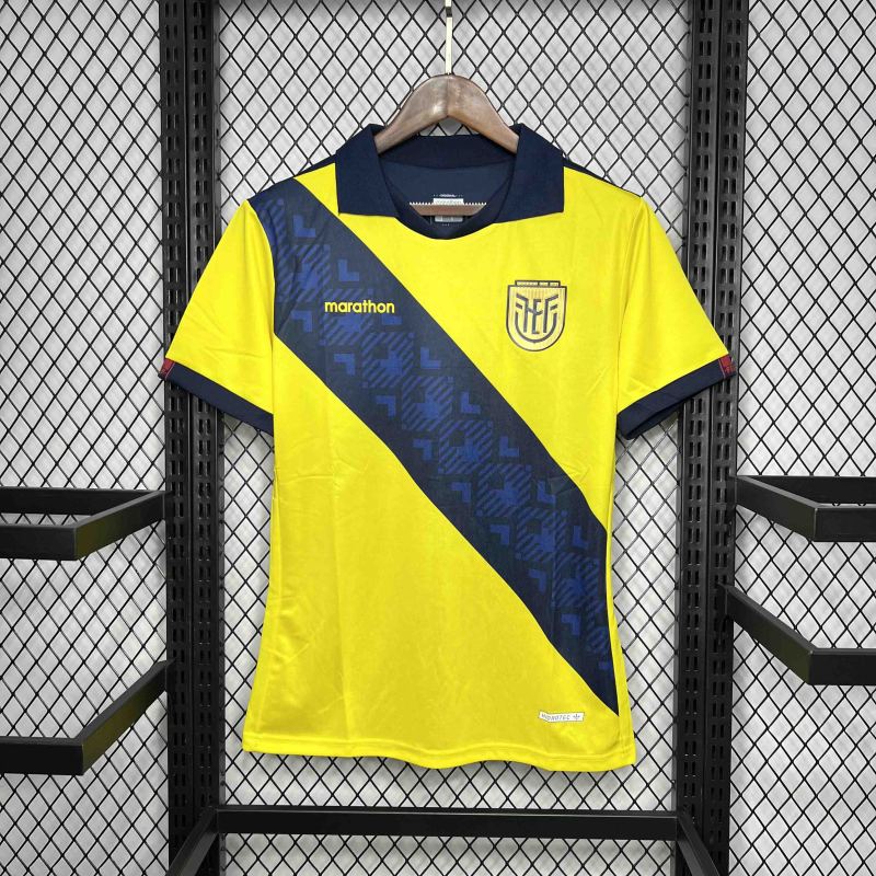 2024 Ecuador Home Soccer Jersey