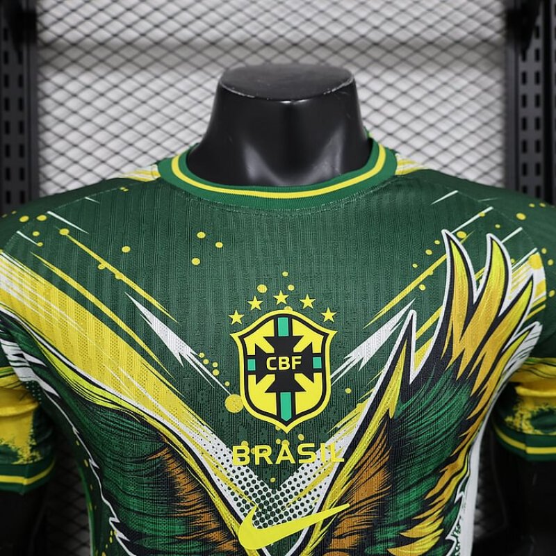 24/25 Brazil Green Eagle Special Edition Player Soccer Jersey