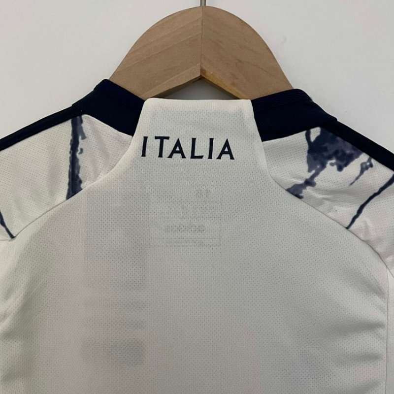 2023 Italy Away  Soccer Shirt Kids Size
