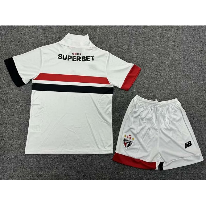 2024/2025 São Paulo Home Jersey 1:1 Thai Quality Kids Size